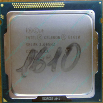 Процессор Intel Celeron G1610 (2x2.6GHz /L3 2048kb) SR10K s.1155 (Щелково)