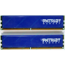 Память 1Gb (2x512Mb) DDR2 Patriot PSD251253381H pc4200 533MHz (Щелково)