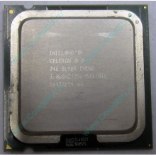 Процессор Intel Celeron D 346 (3.06GHz /256kb /533MHz) SL9BR s.775 (Щелково)