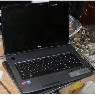Ноутбук Acer Aspire 7540G-504G50Mi (AMD Turion II X2 M500 (2x2.2Ghz) /no RAM! /no HDD! /17.3" TFT 1600x900) - Щелково
